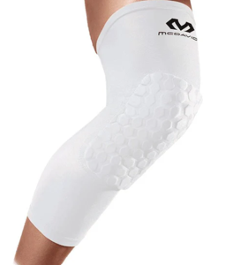 McDavid 6446R Hex Leg Sleeves / Pair - White - L