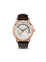 Frederique Constant montre Classic Worldtimer Manufacture 42 mm - Blanc