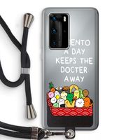 Bento a day: Huawei P40 Pro Transparant Hoesje met koord