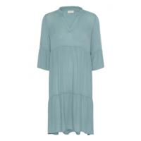 Kaffe - Groen | unisex | Jurk | Groen | 44 | regular | Kamst mode