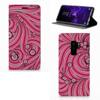 Samsung Galaxy S9 Plus Bookcase Swirl Pink