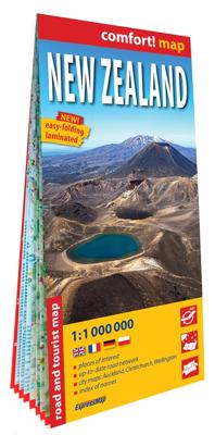 Wegenkaart - landkaart Nieuw-Zeeland | ExpressMap