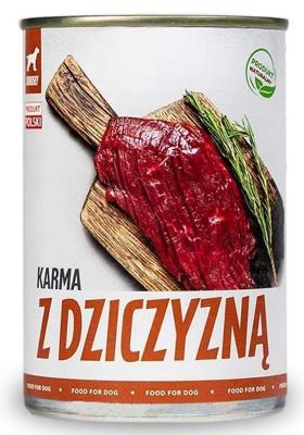 TUF TUF Venison food - Nat hondenvoer - 400 g