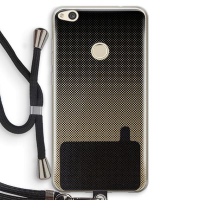 Musketon Halftone: Huawei Ascend P8 Lite (2017) Transparant Hoesje met koord