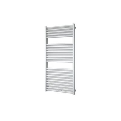 Designradiator BWS Ifona 123x60 cm 943 Watt Met Middenaansluiting Wit Structuur