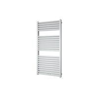 Designradiator BWS Ifona 123x60 cm 943 Watt Met Middenaansluiting Wit Structuur - thumbnail
