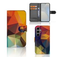 Samsung Galaxy S25 | Book Case | Polygon Color