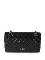 CHANEL Pre-Owned sac porté épaule Double Flap médium - Noir