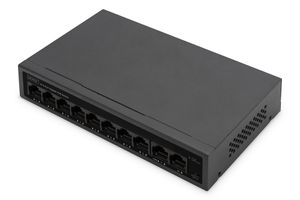 Digitus DN-95357 netwerk-switch Managed Fast Ethernet (10/100) Power over Ethernet (PoE) Zwart