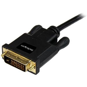 StarTech.com 3 m lange Mini DisplayPort-naar-DVI-adapterconverterkabel Mini DP-naar-DVI 1920x1200 zwart