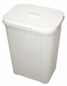 Curver Style 3253920707000 wasmand 60 l Vierkant Rotan Wit