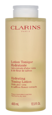 Clarins Hydrating Toning Lotion Make-up verwijderaar en reiniger 400 ml Dames
