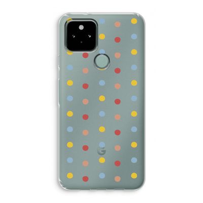 Bollen: Google Pixel 5 Transparant Hoesje