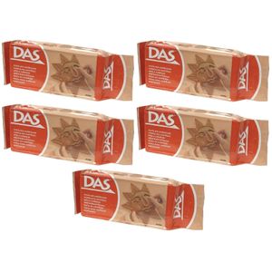 5x DAS Boetseer klei terra 500 gram