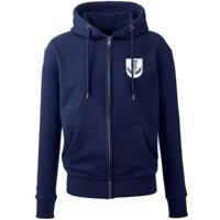 Rugby Vintage - Schotland Retro Rugby Zip Hoodie 1925 - Navy