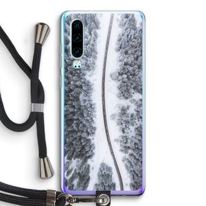 Snøfall: Huawei P30 Transparant Hoesje met koord