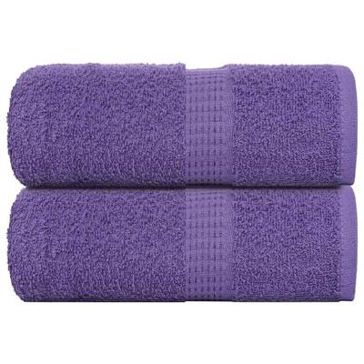 Zeepdoekjes 2 st 30x30 cm 360 g/m 100% katoen paars