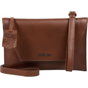 Burkely Envelop Clutch Nocturnal Nova Citrine Cognac