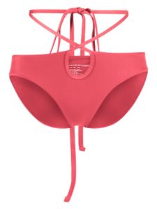 Christopher Esber bas de bikini Looped Tie - Rose