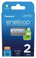 Oplaadbare batterijen PANASONIC ENELOOP AAA 800 mAh 2 szt (BK-4MCDE/2CP)