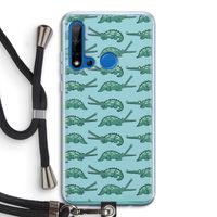 Kroko: Huawei P20 Lite (2019) Transparant Hoesje met koord