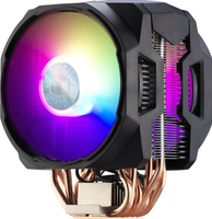 Cooler Master MasterAir MA610P ARGB Processor Koeler 12 cm Zwart, Zilver - thumbnail