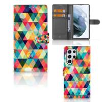 Samsung Galaxy S22 Ultra | Telefoon Hoesje | Geruit