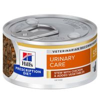 Hill&apos;s Prescription Diet C/D Multicare Urinary Care Stoofpotje Kat met Kip & Groenten 82g blik