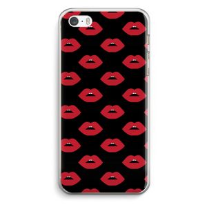 Lips: iPhone 5 / 5S / SE Transparant Hoesje