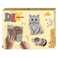 Hama Strijkkralenset Gift Box Schattige Dieren, 4000st. - thumbnail