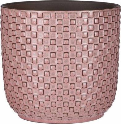 Lauria pot rond l.roze h6xd7,5cm - Mica decorations