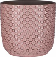 Lauria pot rond l.roze h6xd7,5cm - Mica decorations