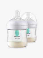 Set van 2 flesjes 125 ml Philips AVENT Natural Response AirFree doorzichtig