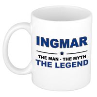 Ingmar The man, The myth the legend collega kado mokken/bekers 300 ml - thumbnail