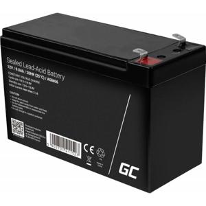 Green Cell Loodaccu 12 V 9 Ah Loodvlies (AGM) (b x h x d) 151 x 95 x 65 mm Kabelschoen 6.35 mm Cyclusbestendig, Onderhoudsvrij