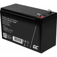 Green Cell Loodaccu 12 V 9 Ah Loodvlies (AGM) (b x h x d) 151 x 95 x 65 mm Kabelschoen 6.35 mm Cyclusbestendig, Onderhoudsvrij