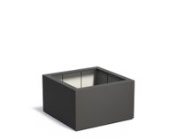 Polyester plantenbak CARREZ 100x100x60cm.