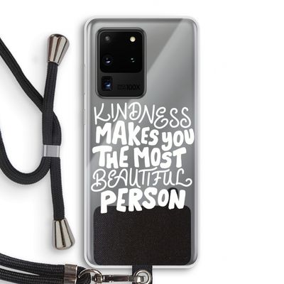 The prettiest: Samsung Galaxy S20 Ultra Transparant Hoesje met koord