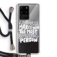 The prettiest: Samsung Galaxy S20 Ultra Transparant Hoesje met koord
