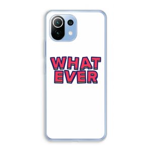 Whatever: Xiaomi Mi 11 Lite Transparant Hoesje