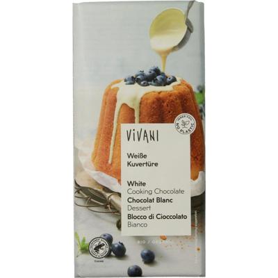 Vivani Couverture smeltchocolade wit bio