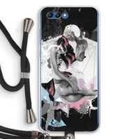 Camouflage de sommeil: Honor 10 Transparant Hoesje met koord