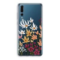Painted wildflowers: Huawei P20 Pro Transparant Hoesje