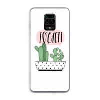 I love cacti: Xiaomi Redmi Note 9 Pro Transparant Hoesje