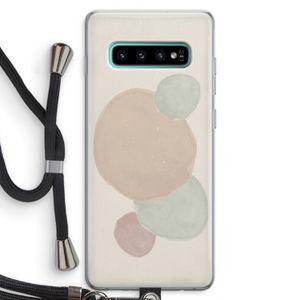 Geo #9: Samsung Galaxy S10 Plus Transparant Hoesje met koord