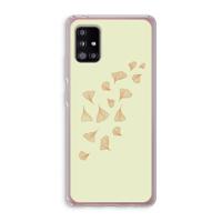Falling Leaves: Samsung Galaxy A51 5G Transparant Hoesje