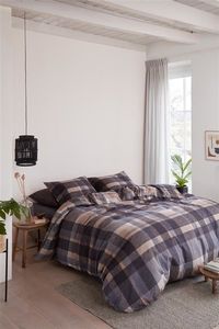 Beddinghouse Beddinghouse Joss Dekbedovertrek - Grijs Beddinghouse Beddinghouse Joss Dekbedovertrek - Grijs