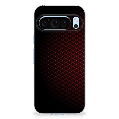 Google Pixel 9 | 9 Pro | TPU bumper | Geruit Rood