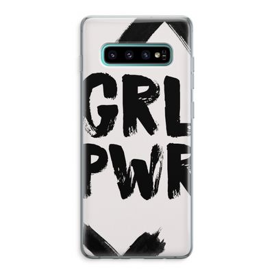 Girl Power #2: Samsung Galaxy S10 Plus Transparant Hoesje
