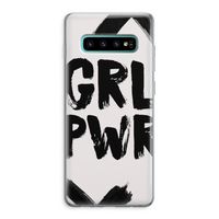 Girl Power #2: Samsung Galaxy S10 Plus Transparant Hoesje